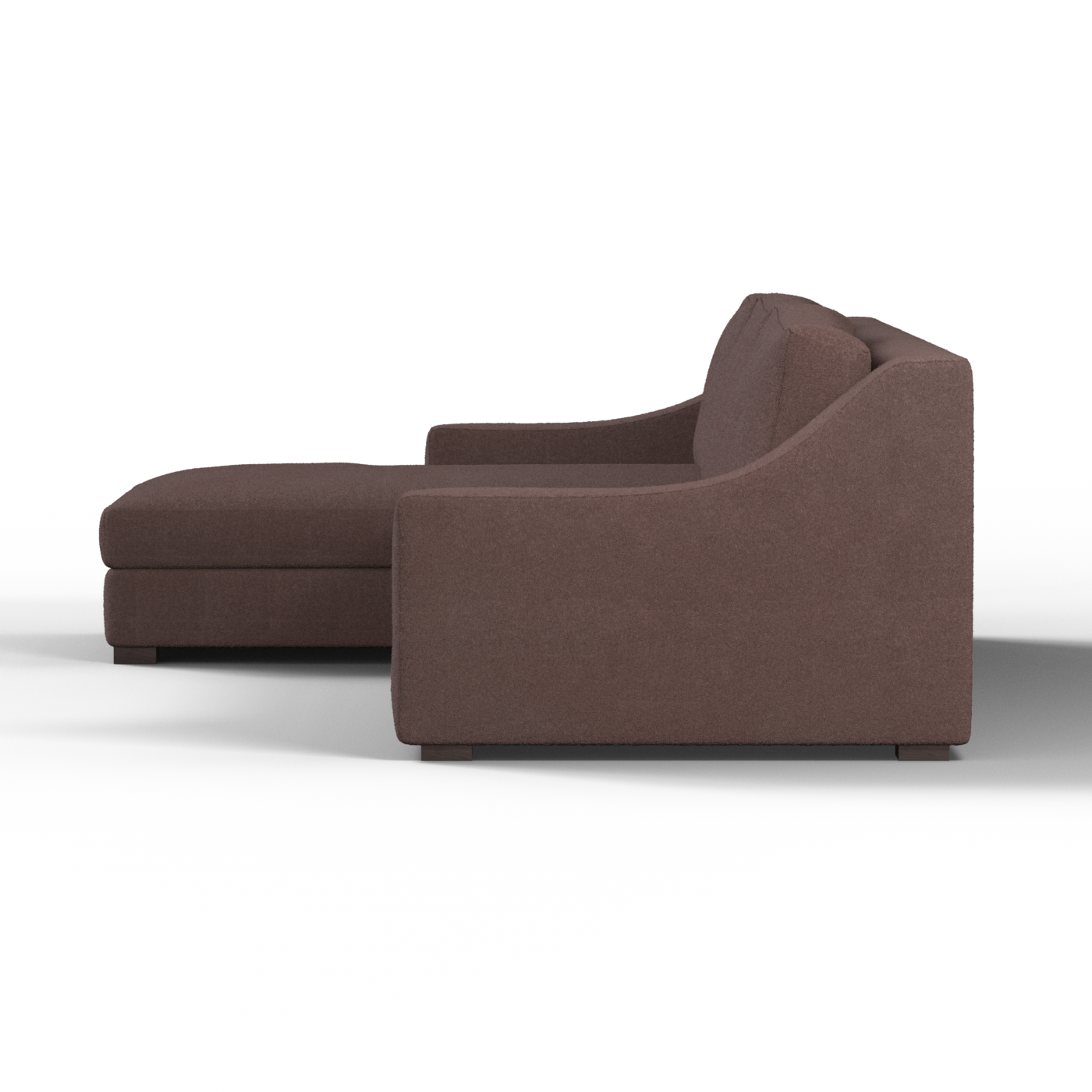 Louis Sectional Sofa — Low-Profile Modular Corner Layout
