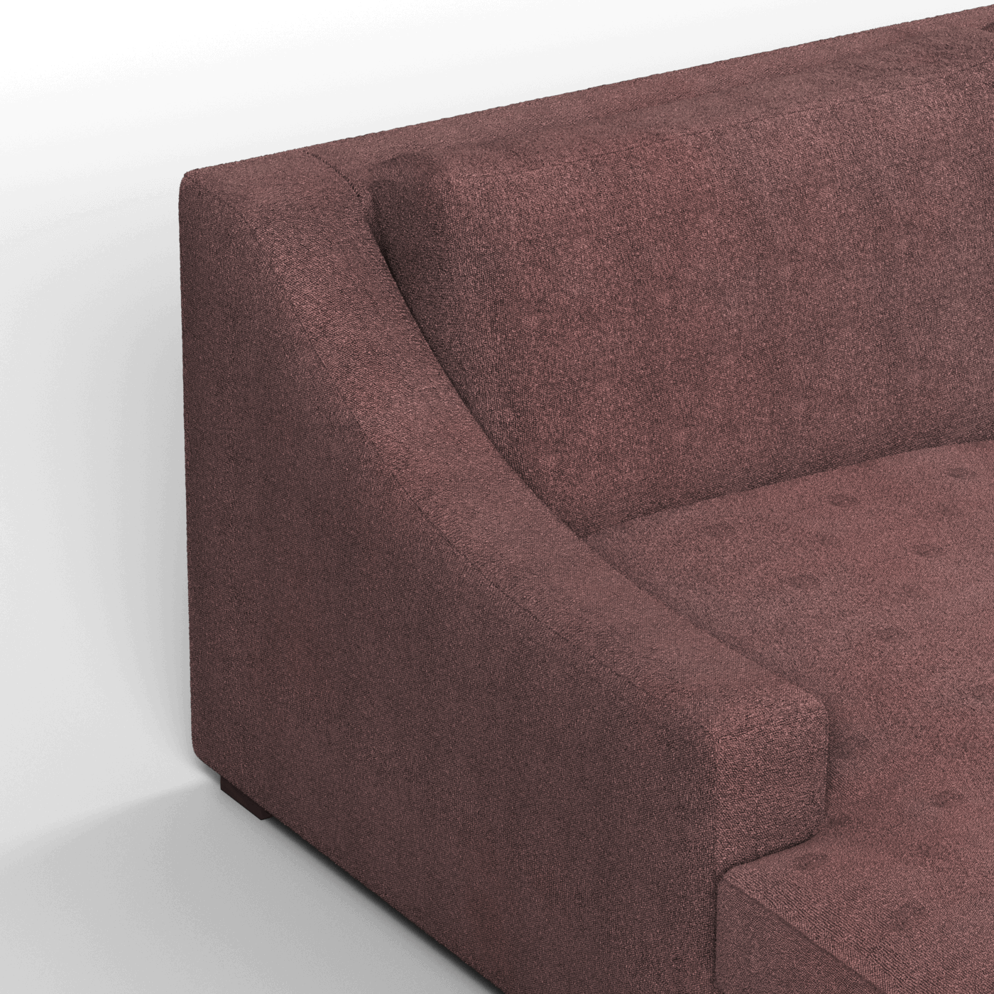Louis Sectional Sofa — Low-Profile Modular Corner Layout