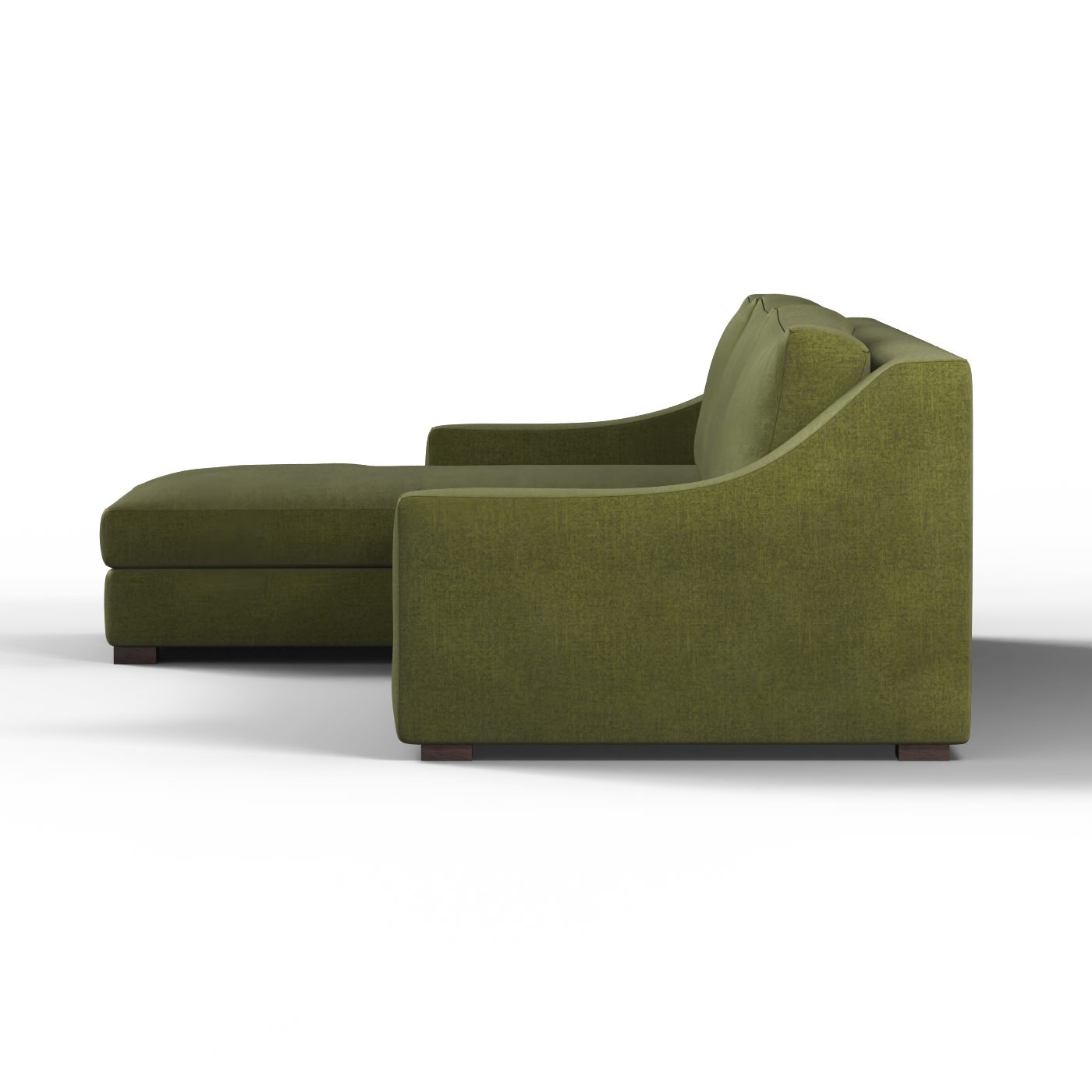 Louis Sectional Sofa — Low-Profile Modular Corner Layout