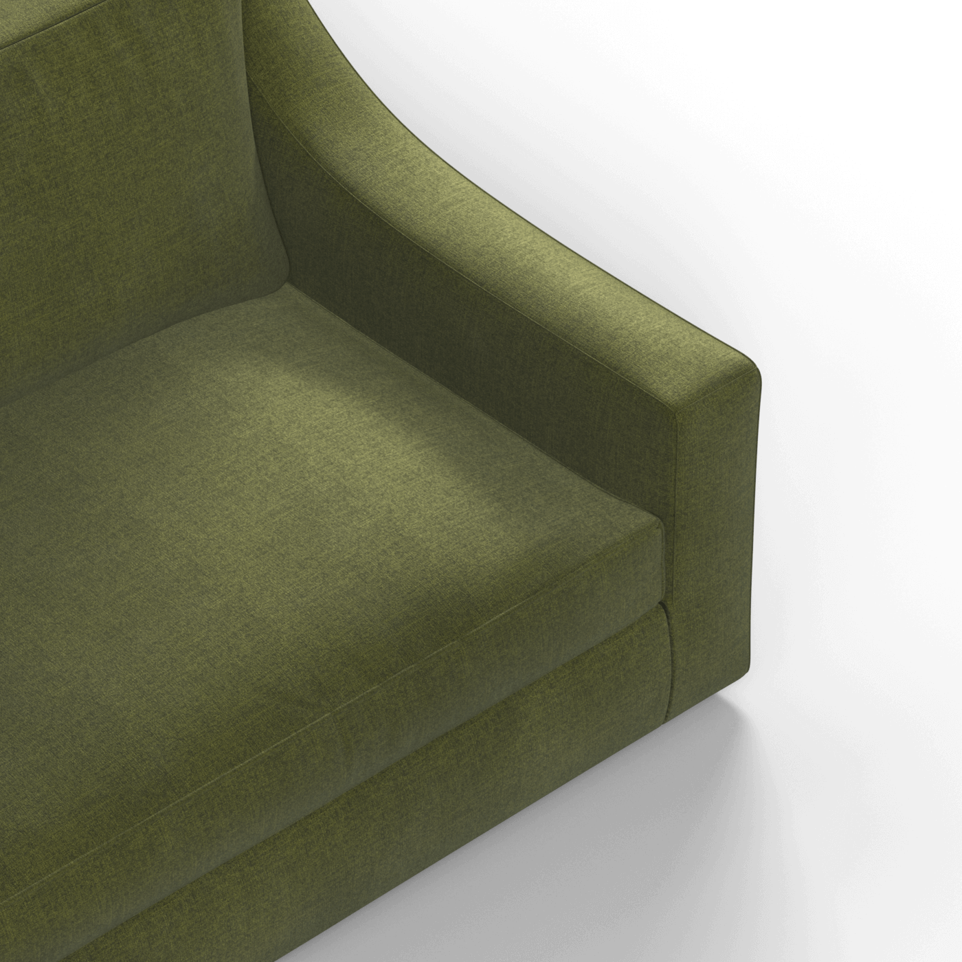 Louis Sectional Sofa — Low-Profile Modular Corner Layout
