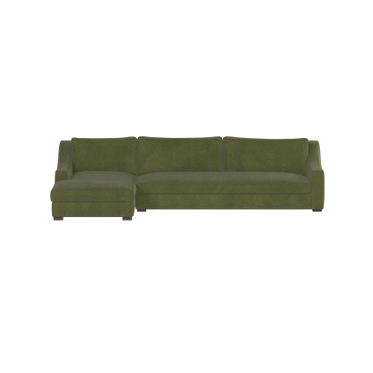 Louis Sectional Sofa — Low-Profile Modular Corner Layout