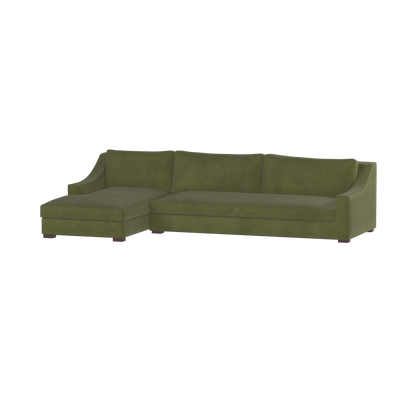 Louis Sectional Sofa — Low-Profile Modular Corner Layout