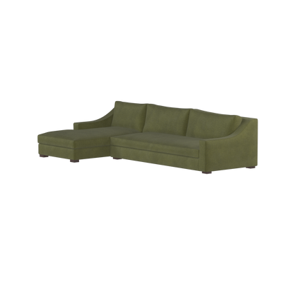 Louis Sectional Sofa — Low-Profile Modular Corner Layout