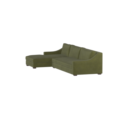 Louis Sectional Sofa — Low-Profile Modular Corner Layout