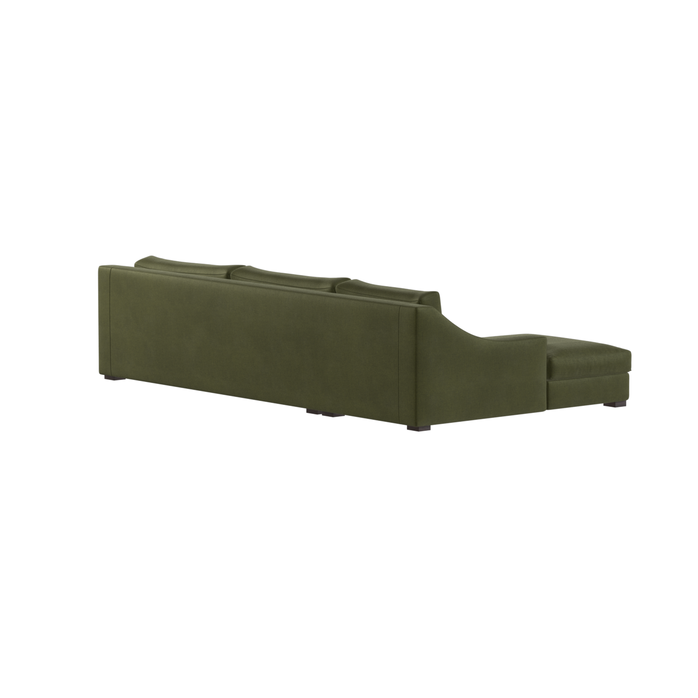 Louis Sectional Sofa — Low-Profile Modular Corner Layout