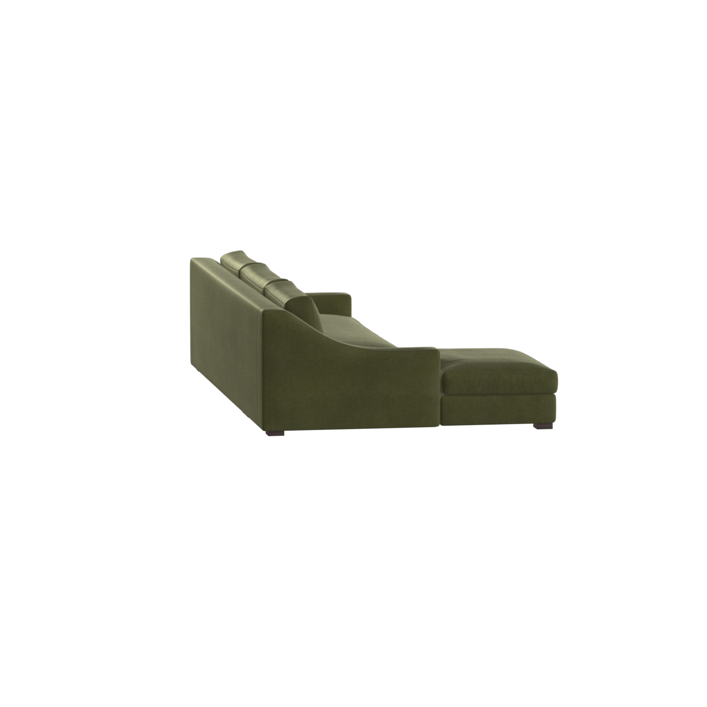 Louis Sectional Sofa — Low-Profile Modular Corner Layout