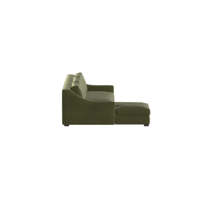 Louis Sectional Sofa — Low-Profile Modular Corner Layout