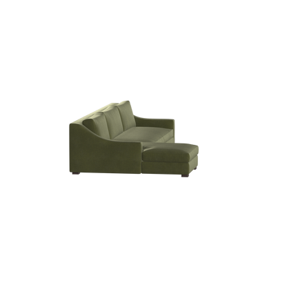 Louis Sectional Sofa — Low-Profile Modular Corner Layout