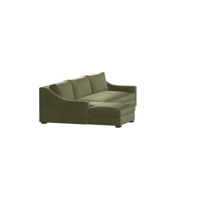 Louis Sectional Sofa — Low-Profile Modular Corner Layout