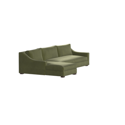 Louis Sectional Sofa — Low-Profile Modular Corner Layout