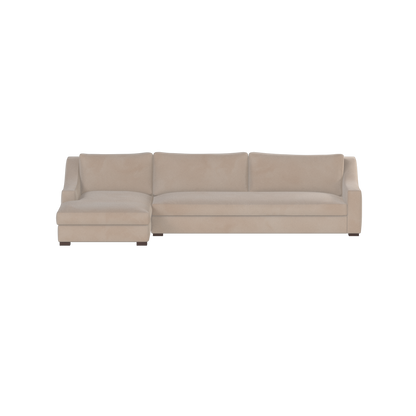 Louis Sectional Sofa — Low-Profile Modular Corner Layout