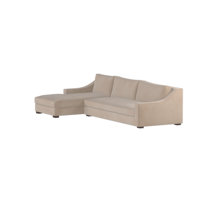 Louis Sectional Sofa — Low-Profile Modular Corner Layout