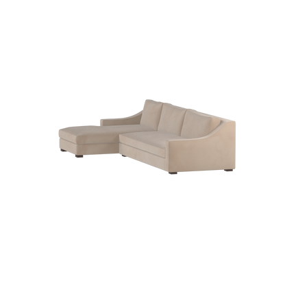 Louis Sectional Sofa — Low-Profile Modular Corner Layout