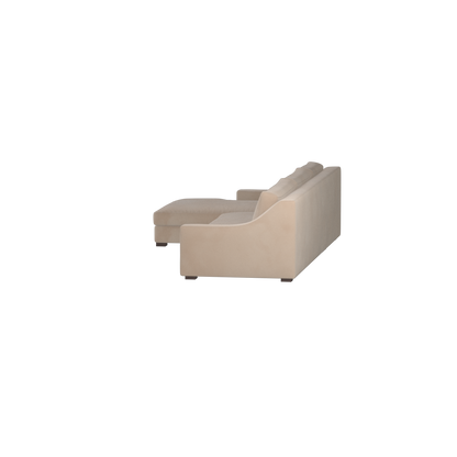 Louis Sectional Sofa — Low-Profile Modular Corner Layout