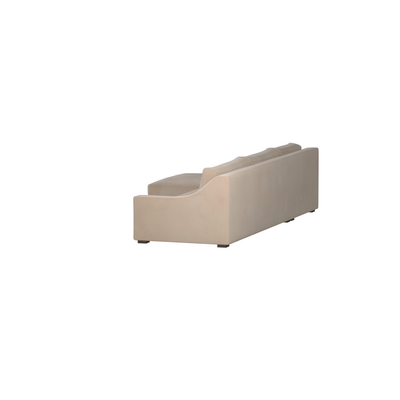 Louis Sectional Sofa — Low-Profile Modular Corner Layout