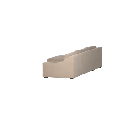 Louis Sectional Sofa — Low-Profile Modular Corner Layout