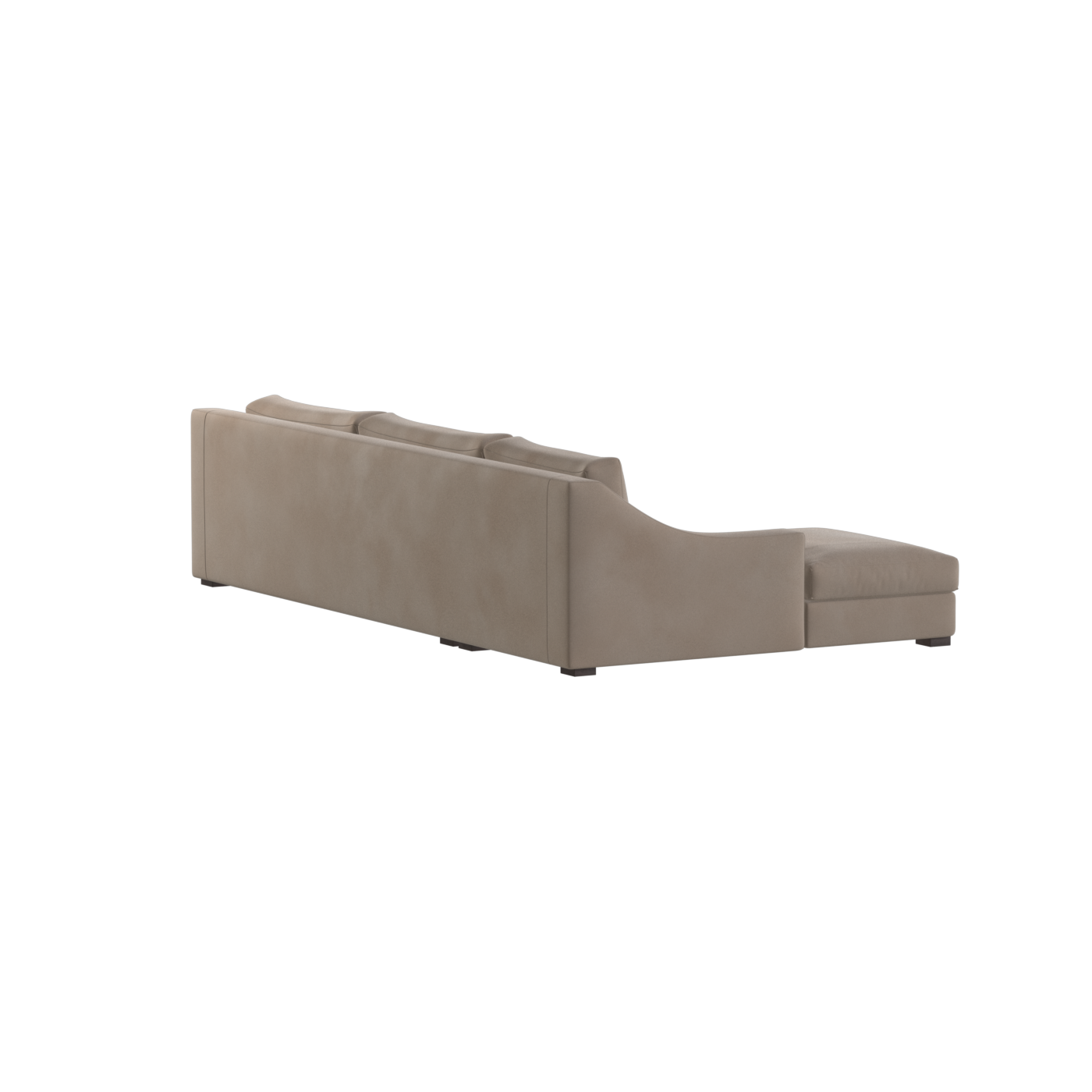 Louis Sectional Sofa — Low-Profile Modular Corner Layout