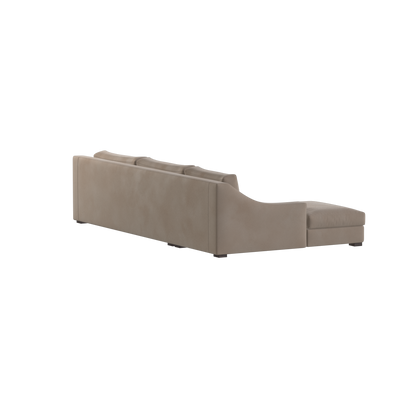Louis Sectional Sofa — Low-Profile Modular Corner Layout