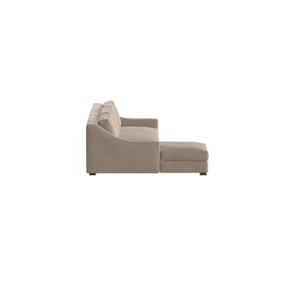 Louis Sectional Sofa — Low-Profile Modular Corner Layout