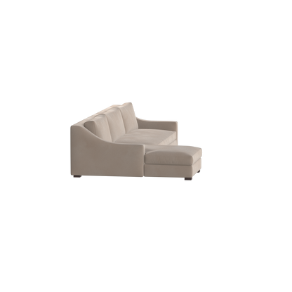 Louis Sectional Sofa — Low-Profile Modular Corner Layout