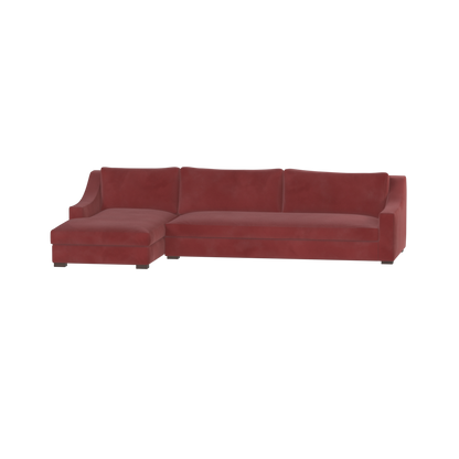 Louis Sectional Sofa — Low-Profile Modular Corner Layout