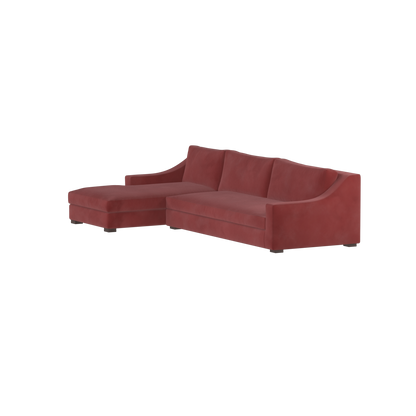 Louis Sectional Sofa — Low-Profile Modular Corner Layout