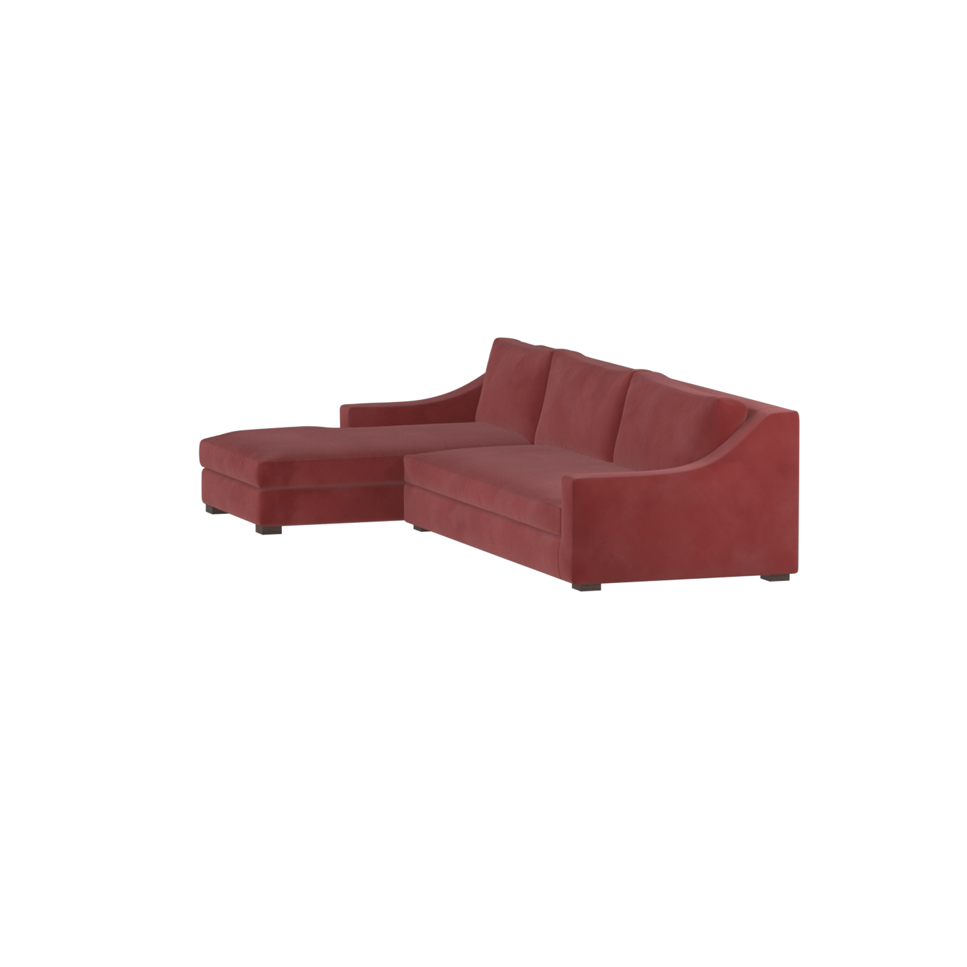 Louis Sectional Sofa — Low-Profile Modular Corner Layout