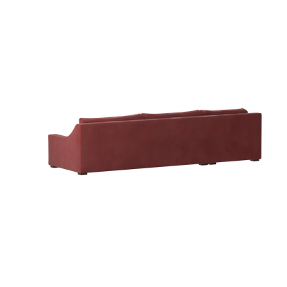 Louis Sectional Sofa — Low-Profile Modular Corner Layout