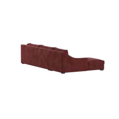 Louis Sectional Sofa — Low-Profile Modular Corner Layout