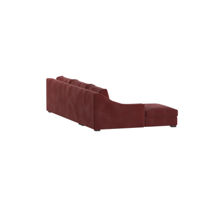 Louis Sectional Sofa — Low-Profile Modular Corner Layout
