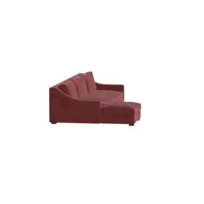 Louis Sectional Sofa — Low-Profile Modular Corner Layout