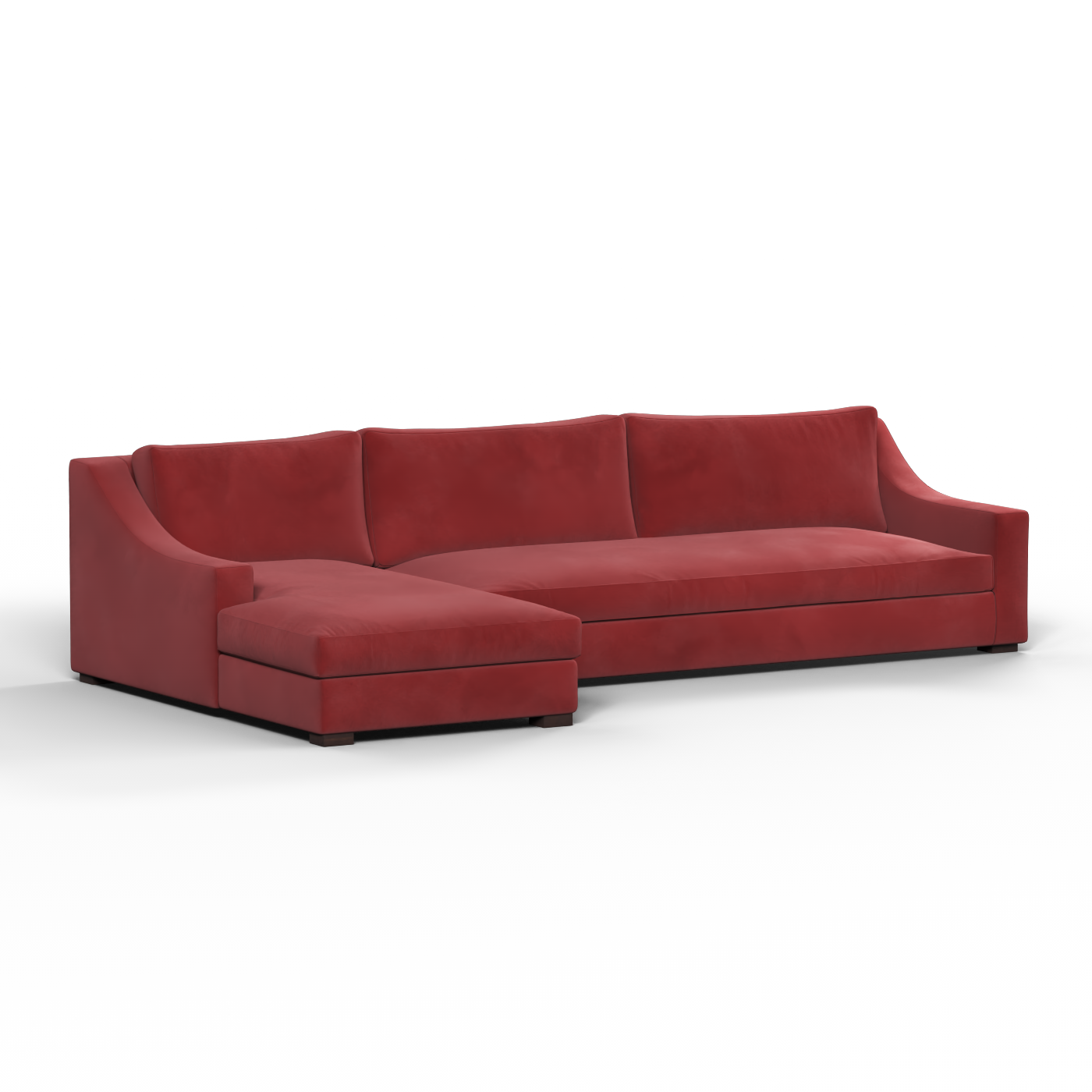 Louis Sectional Sofa — Low-Profile Modular Corner Layout