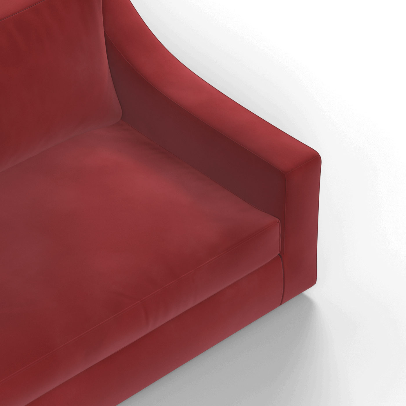 Louis Sectional Sofa — Low-Profile Modular Corner Layout