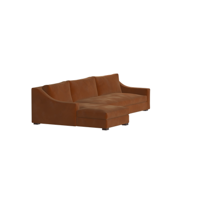 Louis Sectional Sofa — Low-Profile Modular Corner Layout