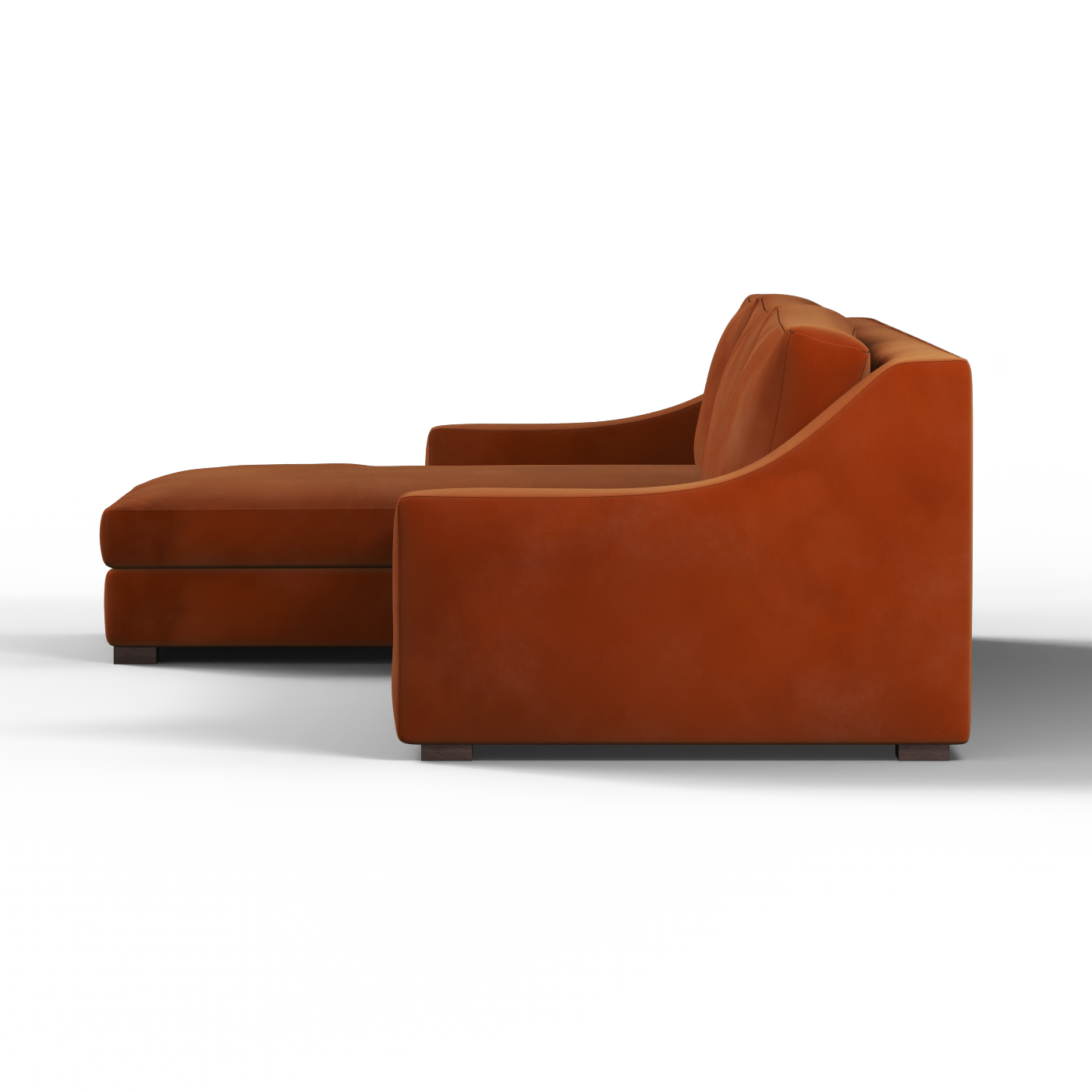 Louis Sectional Sofa — Low-Profile Modular Corner Layout