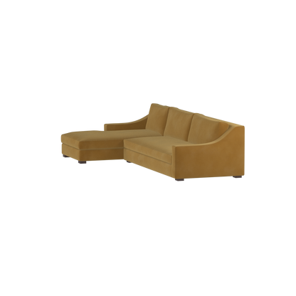Louis Sectional Sofa — Low-Profile Modular Corner Layout