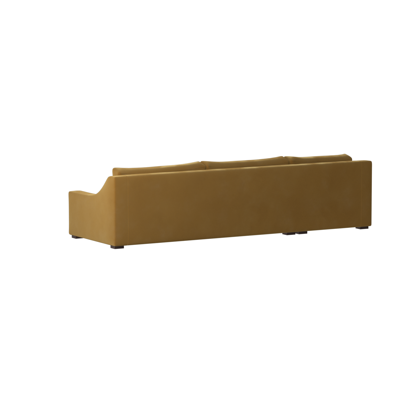 Louis Sectional Sofa — Low-Profile Modular Corner Layout
