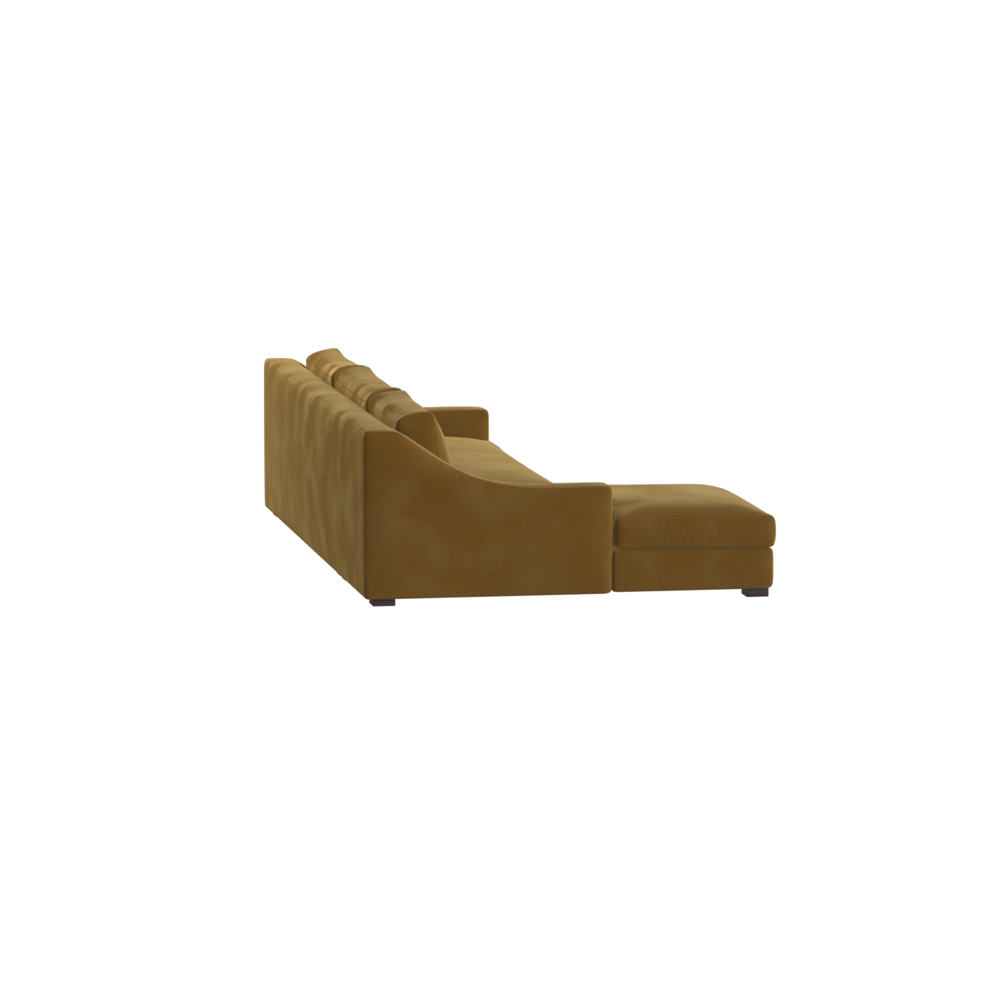 Louis Sectional Sofa — Low-Profile Modular Corner Layout