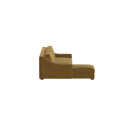 Louis Sectional Sofa — Low-Profile Modular Corner Layout