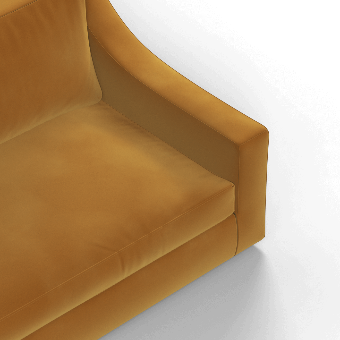 Louis Sectional Sofa — Low-Profile Modular Corner Layout
