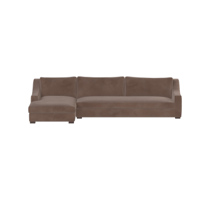 Louis Sectional Sofa — Low-Profile Modular Corner Layout