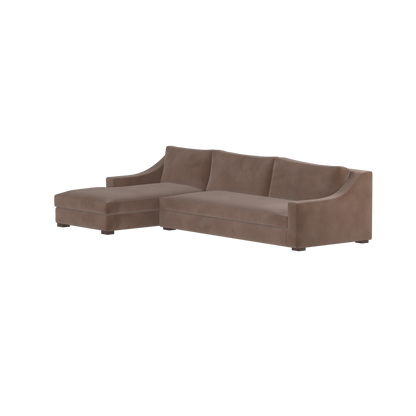 Louis Sectional Sofa — Low-Profile Modular Corner Layout