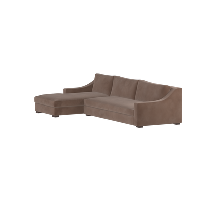 Louis Sectional Sofa — Low-Profile Modular Corner Layout