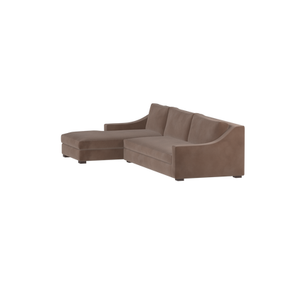Louis Sectional Sofa — Low-Profile Modular Corner Layout