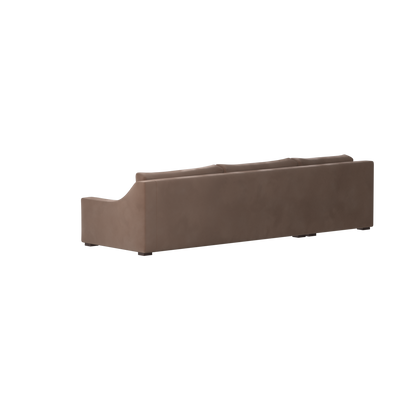 Louis Sectional Sofa — Low-Profile Modular Corner Layout