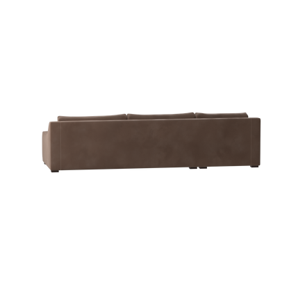 Louis Sectional Sofa — Low-Profile Modular Corner Layout