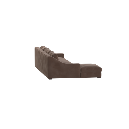 Louis Sectional Sofa — Low-Profile Modular Corner Layout
