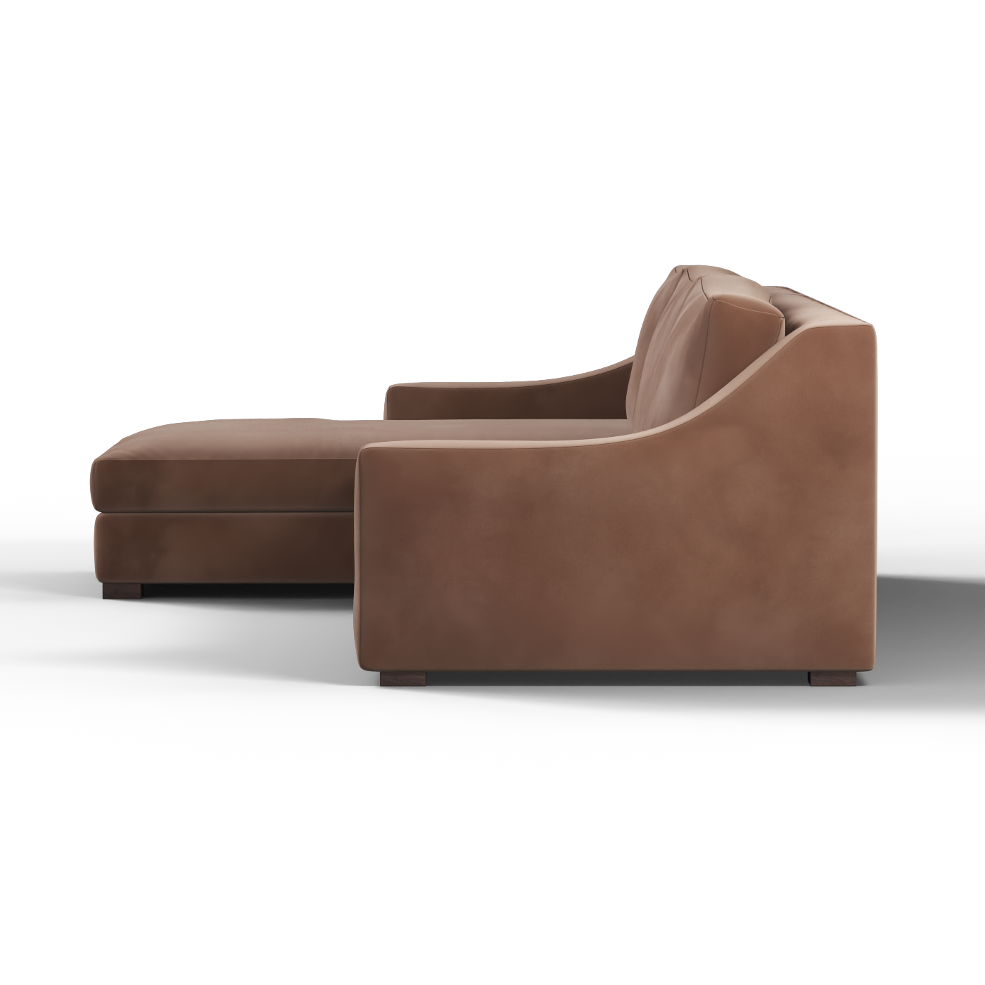 Louis Sectional Sofa — Low-Profile Modular Corner Layout