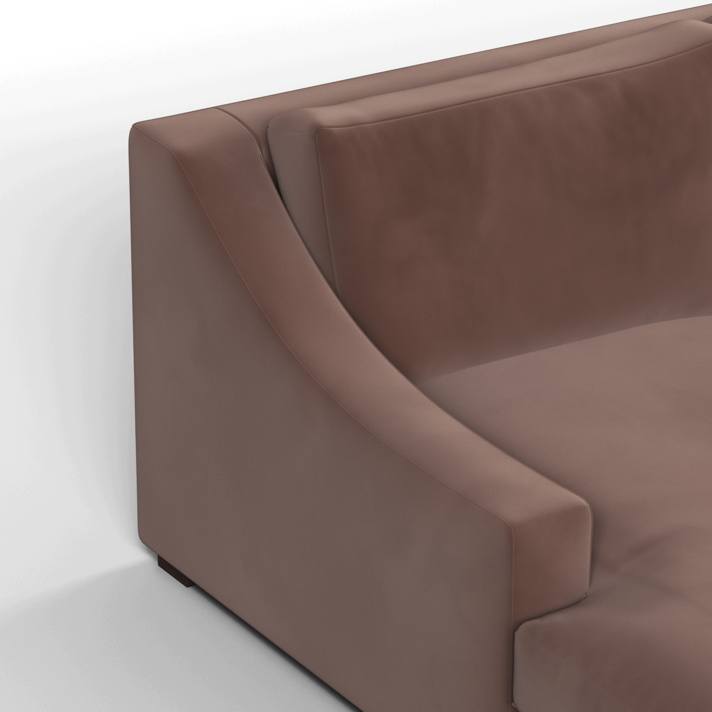Louis Sectional Sofa — Low-Profile Modular Corner Layout
