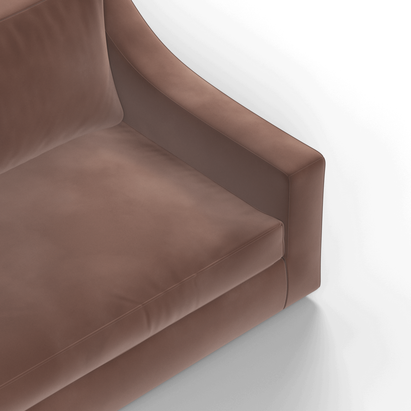 Louis Sectional Sofa — Low-Profile Modular Corner Layout